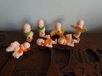 Lot Les Babies figurines : 7 avec tissus 90's, Utilisé, Enlèvement ou Envoi