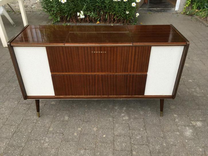 Grundig SO 360 Stereo-Konzertschrank Stereo Console, Audio, Tv en Foto, Buizenversterker, Buis of Buizen, Ophalen