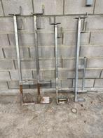 Veiligheidsleuning, dakrandbeveiliging 4 stuks, Ophalen, Zo goed als nieuw