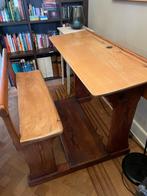 Schoolbank, Huis en Inrichting, Ophalen, Gebruikt, Bureau