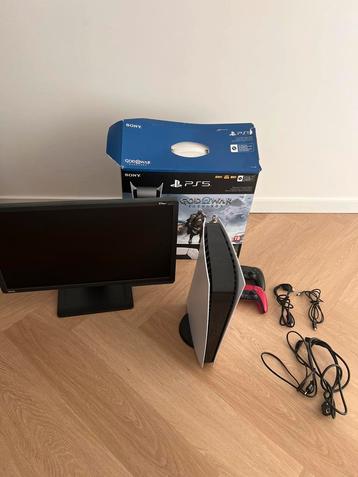 PS5 DIGITAL EDITION 825 GB & BENQ XL2411, Enlèvement, Utilisé, Playstation 5 Digital
