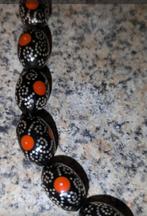 Tesbih 12 mm/10 mm Kuka met zilveren details – Islamitische, Enlèvement ou Envoi, Argent, Argent