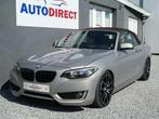 BMW 218 d Cabriolet Sport Cuir, Navi **GARANTIE 1 JAAR**, Auto's, 4 zetels, 1995 cc, Beige, Zilver of Grijs