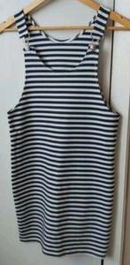 Stretch overgooier large., Kleding | Dames, Jurken, Made in Italy, Blauw, Maat 42/44 (L), Ophalen of Verzenden