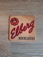 Oud bierviltje elberg koekelberg (7), Verzamelen, Biermerken, Ophalen of Verzenden
