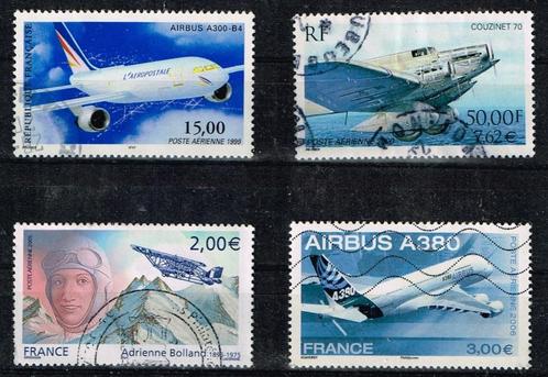 Postzegels uit Frankrijk - K 4989 - vliegtuigen, Postzegels en Munten, Postzegels | Europa | Frankrijk, Gestempeld, Verzenden