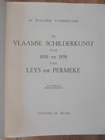 Vlaamse Schilderkunst van 1850 tot 1950 van Leys tot Permeke beschikbaar voor biedingen
