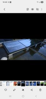 Lichtstraat voor platte dak. 3mm lang en 108 breedte., Enlèvement ou Envoi, Lucarne, Double vitrage, Utilisé