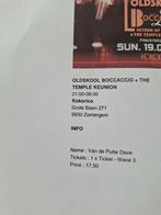 2 tickets voor BOCCACCIO REUION, nieuwprijs 38 euro nu 30eur, Mei, Twee personen