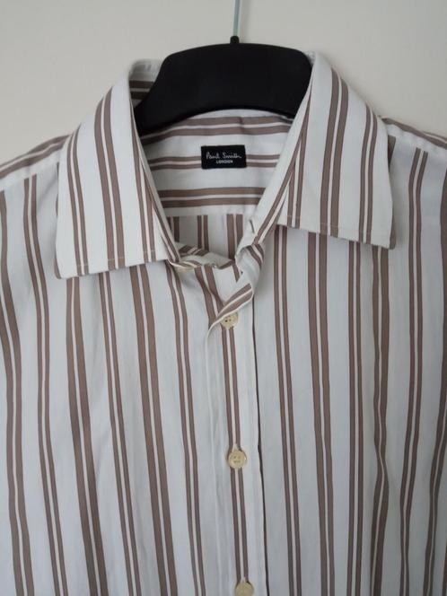 Paul Smith overhemd met baleinen Mt  38/15 nieuw nooit gedra, Kleding | Heren, Overhemden, Nieuw, Wit, Ophalen of Verzenden