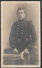 Gesneuvelde 1914-18 Léopold Davin Jumet- de Panne, Verzamelen, Bidprentjes en Rouwkaarten, Ophalen of Verzenden