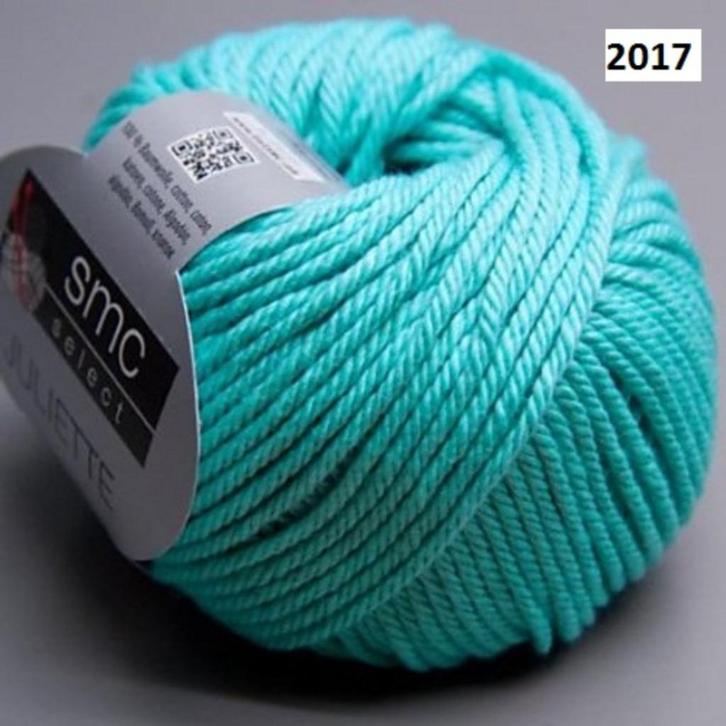 SMC SELECT Juliette coloris 2017, Hobby en Vrije tijd, Breien en Haken, Nieuw, Breien, Wol of Garen, Ophalen of Verzenden