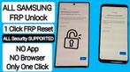 All Android Models Frp / Google lock verwijderen, Telecommunicatie, Mobiele telefoons | Samsung, Ophalen of Verzenden