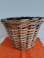 Panier cache-pot h 19,5 ∅ top 26, Osier, Rond, Enlèvement, Panier