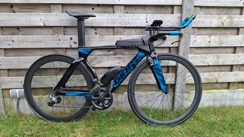 Giant Trinity advanced pro ultegra di2 maat S, Fietsen en Brommers, Fietsen | Racefietsen, Zo goed als nieuw, Giant, Carbon, Ophalen of Verzenden