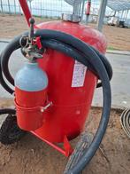 poederblusser bluswagen 50kg, Huis en Inrichting, Brandblussers en Brandkasten, Ophalen, Zo goed als nieuw, Brandblusser