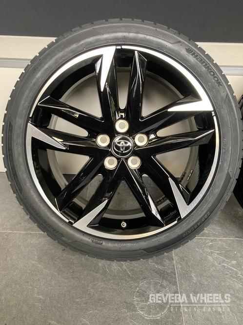 19” originele Toyota C-HR velgen + banden NIEUW 5x114.3 TPMS, Auto-onderdelen, Banden en Velgen, Banden en Velgen, Zomerbanden