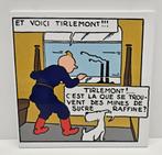 Tintin plaques émaillées - Tintin Tirlemont - 1987 - 30 x 30, Enlèvement, Neuf, Autres types