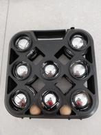 8 boules de pétanque OBUT dans un sac de transport + 2 cocho, Sports & Fitness, Bowling, Enlèvement ou Envoi, Comme neuf, Boule