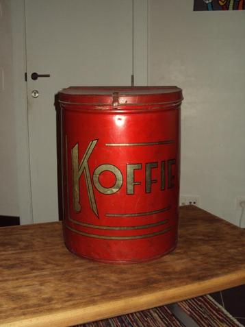 koffieblik beschikbaar voor biedingen