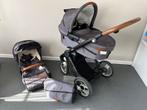 Mutsy - Kinderwagen, draagmand & toebehoren (volledige set), Kinderen en Baby's, Kinderwagens en Combinaties, Ophalen, Zo goed als nieuw