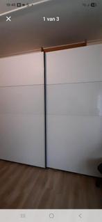 Kleerkast met schuifdeuren in goede staat., Huis en Inrichting, Kasten | Kleerkasten, Ophalen, Gebruikt, Glas