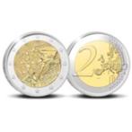 2 euro herdenkingsmunt erasmus : Belgie, Postzegels en Munten, Ophalen of Verzenden