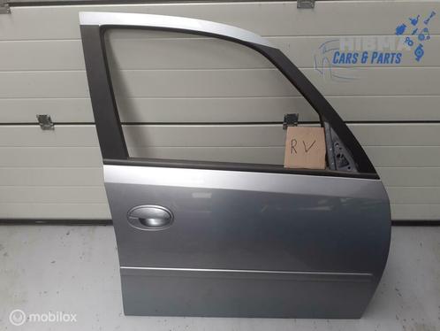 Portier Opel Meriva A Rechts-Voor 4AU Lichtsilber 2003-2010, Auto-onderdelen, Carrosserie, Deur, Opel, Voor, Rechts, Gebruikt