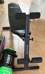 Flow Fitness Opvouwbare Multi halterbank, Sport en Fitness, Fitnessapparatuur, Ophalen, Benen, Overige typen, Zo goed als nieuw