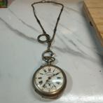 Rosskopf zakhorloge werkende staat, Handtassen en Accessoires, Overige merken, Overige materialen, Zakhorloge, Met ketting