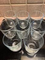 8 dessertglaasjes, Ophalen of Verzenden, Zo goed als nieuw, Glas, Glas of Glazen