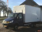 Iveco Daily 40C18 Clixtar trekker oplegger laadklep bakwagen, Iveco, Wit, Bedrijf, ABS