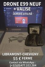Drone E99 Neuf avec  valise rigide - jamais utiliser, Ophalen of Verzenden, Nieuw, Drone met camera