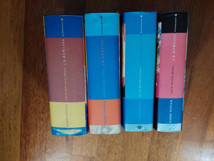 Harry Potter 2 eerste drukken en 2 vroege drukken hardcover, Boeken, Fantasy, Gelezen, Ophalen of Verzenden