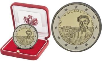 2 euros Monaco 2016 Monte Carlo PP en étui, Enlèvement, Monaco, 2 euros