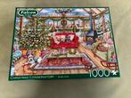 Falcon Kerstpuzzel 1000 stuks compleet., Hobby en Vrije tijd, Ophalen of Verzenden, Zo goed als nieuw