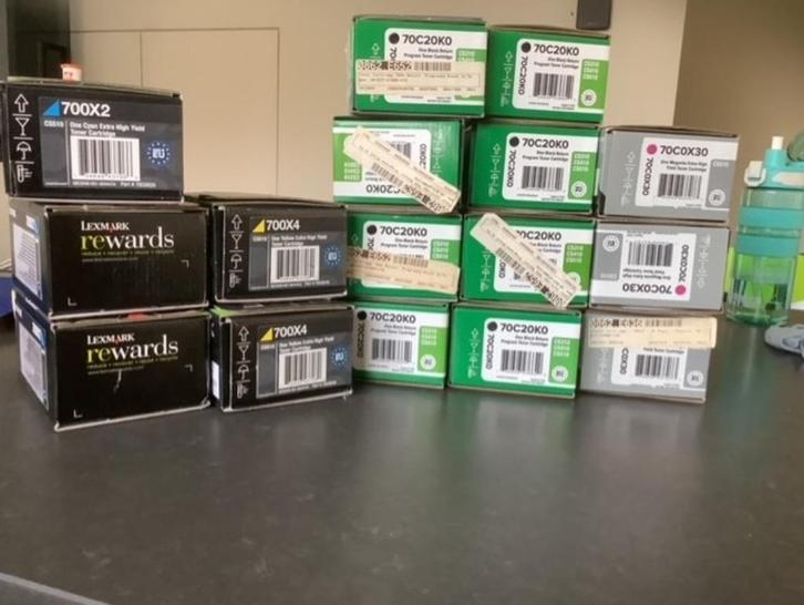 Inktpatronen Lexmark, Computers en Software, Printerbenodigdheden, Nieuw, Cartridge, Ophalen