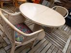 Terras tafel met twee stoelen, Ophalen, Zo goed als nieuw