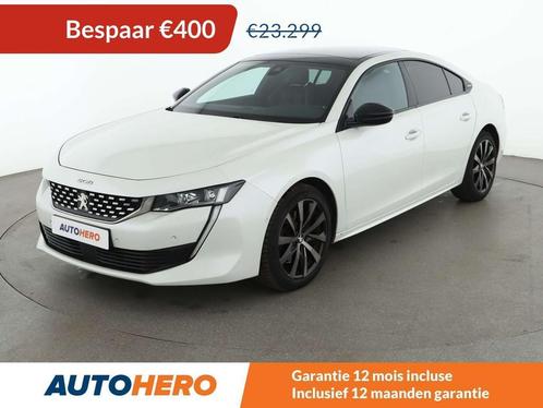 Peugeot 508 2.0 Blue-HDi GT (bj 2020, automaat), Auto's, Peugeot, Te koop, 360° camera, ABS, Achteruitrijcamera, Adaptive Cruise Control