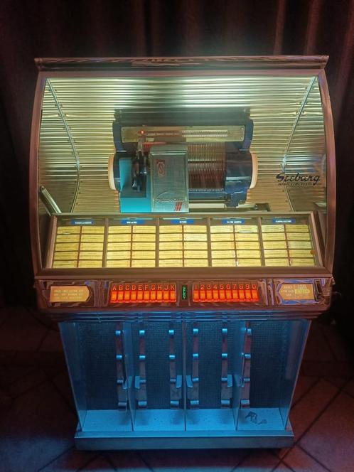 Jukebox Seeburg HF100R in zeer goede staat, Verzamelen, Automaten | Jukeboxen, Gebruikt, Seeburg, 1950 tot 1960, Ophalen