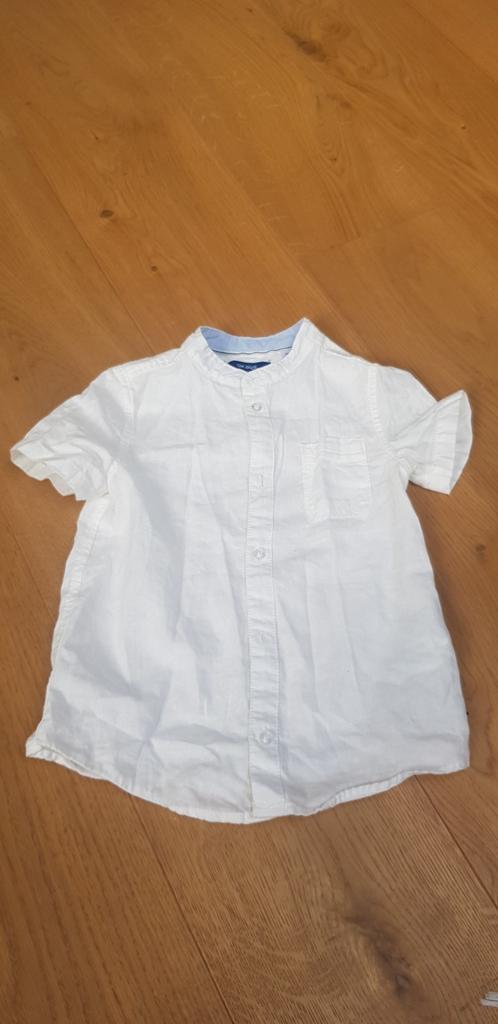 Chemise blanche Okaidi 3 ans 98 cm, Kinderen en Baby's, Kinderkleding | Overige, Zo goed als nieuw, Jongen, Ophalen of Verzenden