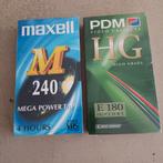 2 nouvelles cassettes vidéo, TV, Hi-fi & Vidéo, Lecteurs vidéo, Enlèvement
