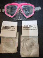 Nieuwe duikbril snorkelbril Procean + aangepaste glazen -2,5, Sports nautiques & Bateaux, Plongée en apnée, Enlèvement ou Envoi