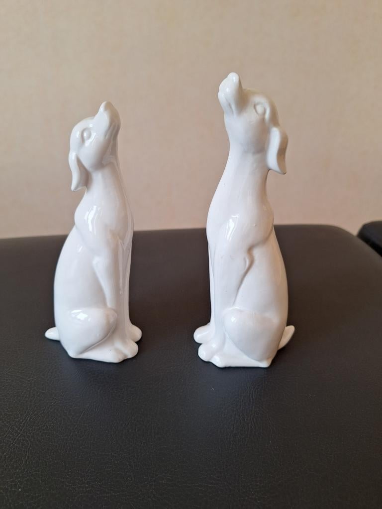 Collection de chiens en porcelaine, céramique. Également ven, Enlèvement, Comme neuf