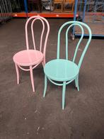Metalen bistro stoelen, Ophalen, Bistro, Gebruikt, Overige kleuren