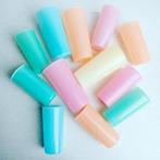 Gobelets Tupperware aux couleurs pastel, Enlèvement ou Envoi, Utilisé