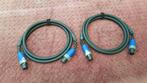 Hoogwaardige Speakon kabels - met Viablue SC-4 - 1 paar 1,5m, Audio, Tv en Foto, Audiokabels en Televisiekabels, Luidsprekerkabel