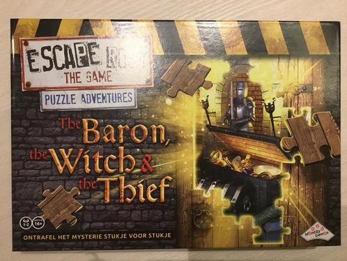 Escape room puzzel The Baron, The Witch & The Thief, Hobby en Vrije tijd, Gezelschapsspellen | Bordspellen, Zo goed als nieuw