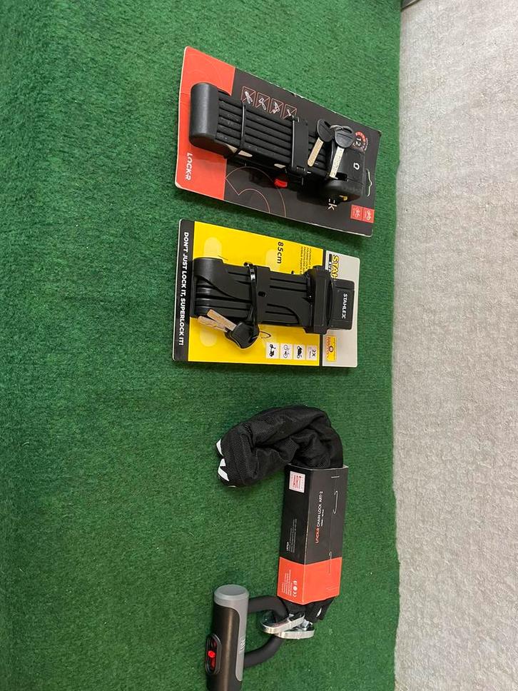 Nieuwe ART gekeurde fietssloten, Fietsen en Brommers, Fietsaccessoires | Fietssloten, Nieuw, Beugelslot, Ophalen