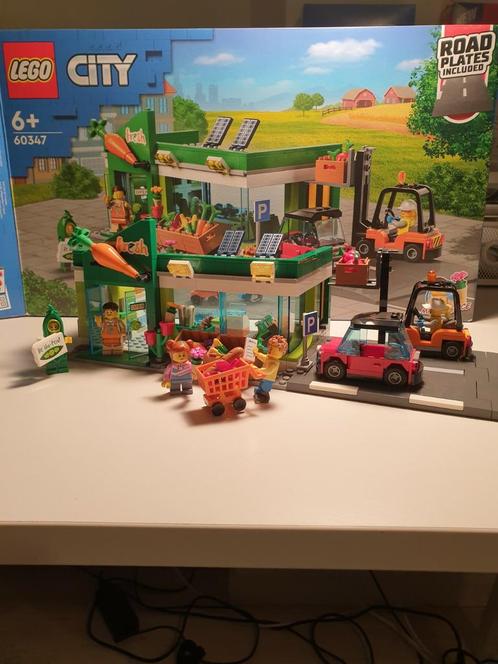Lego City supermarkt 60347, Kinderen en Baby's, Speelgoed | Duplo en Lego, Zo goed als nieuw, Lego, Complete set, Ophalen of Verzenden